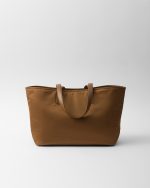 Prada Re-Edition 1978 Medium Re-Nylon and Saffiano Leather Tote Bag - Image 4